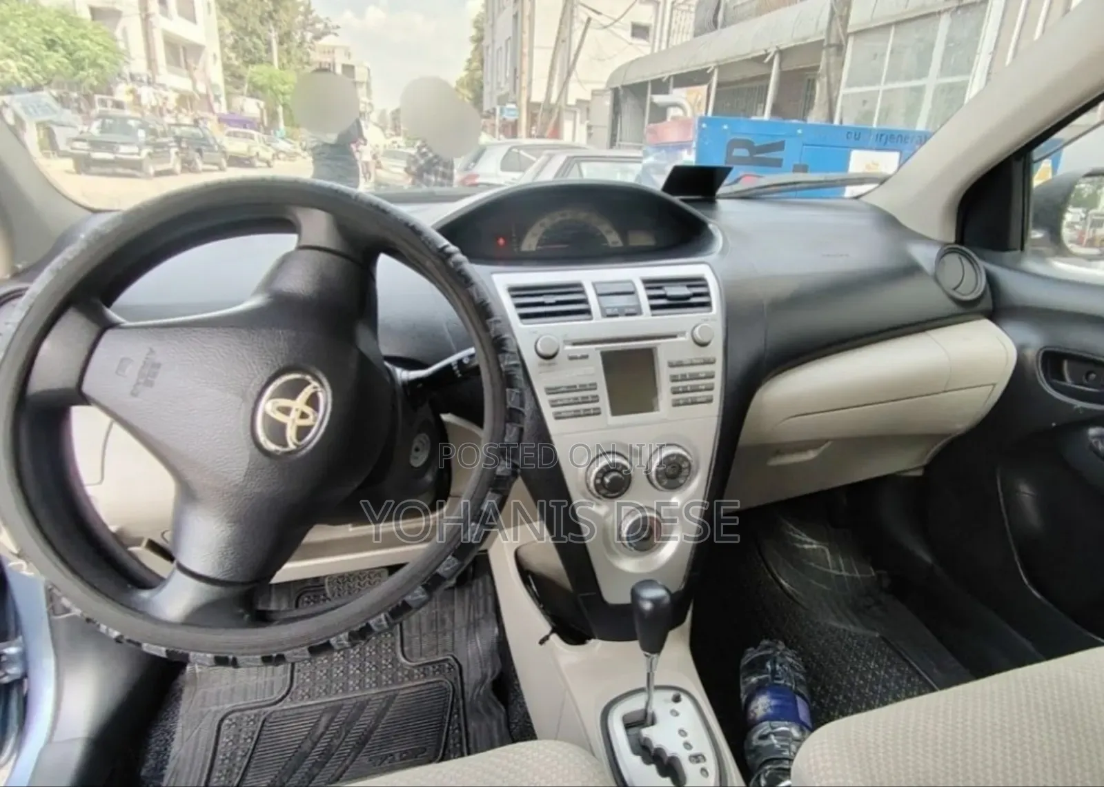 Toyota Belta 2008 Blue