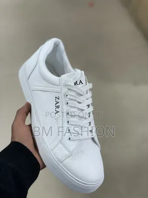 Zara Men's Low-Top Court Trainers