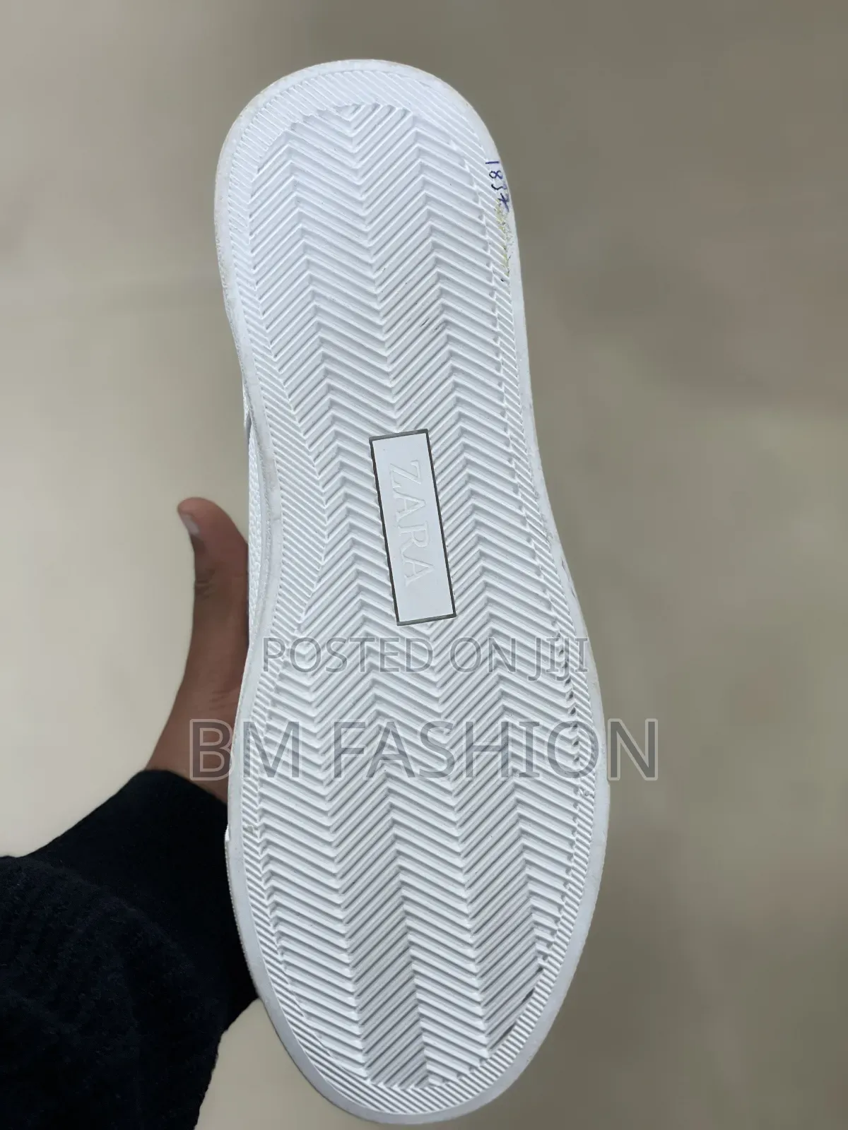 Zara Men's Low-Top Court Trainers