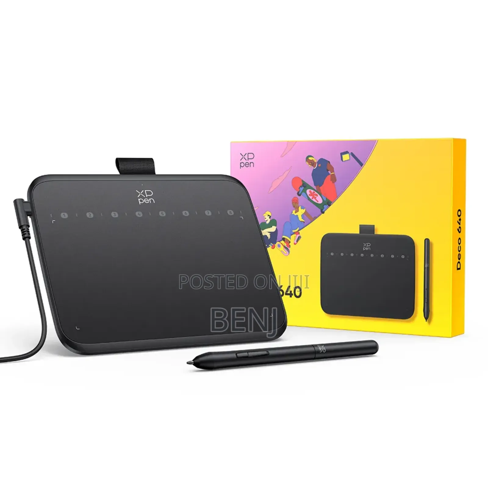 Xp-Pen Deco 640 Drawing Tablet | Illustration | Video Editing | Slim
