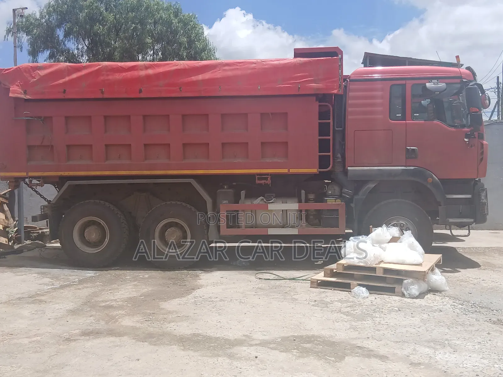 New Sinotruk Howo 2025 Red