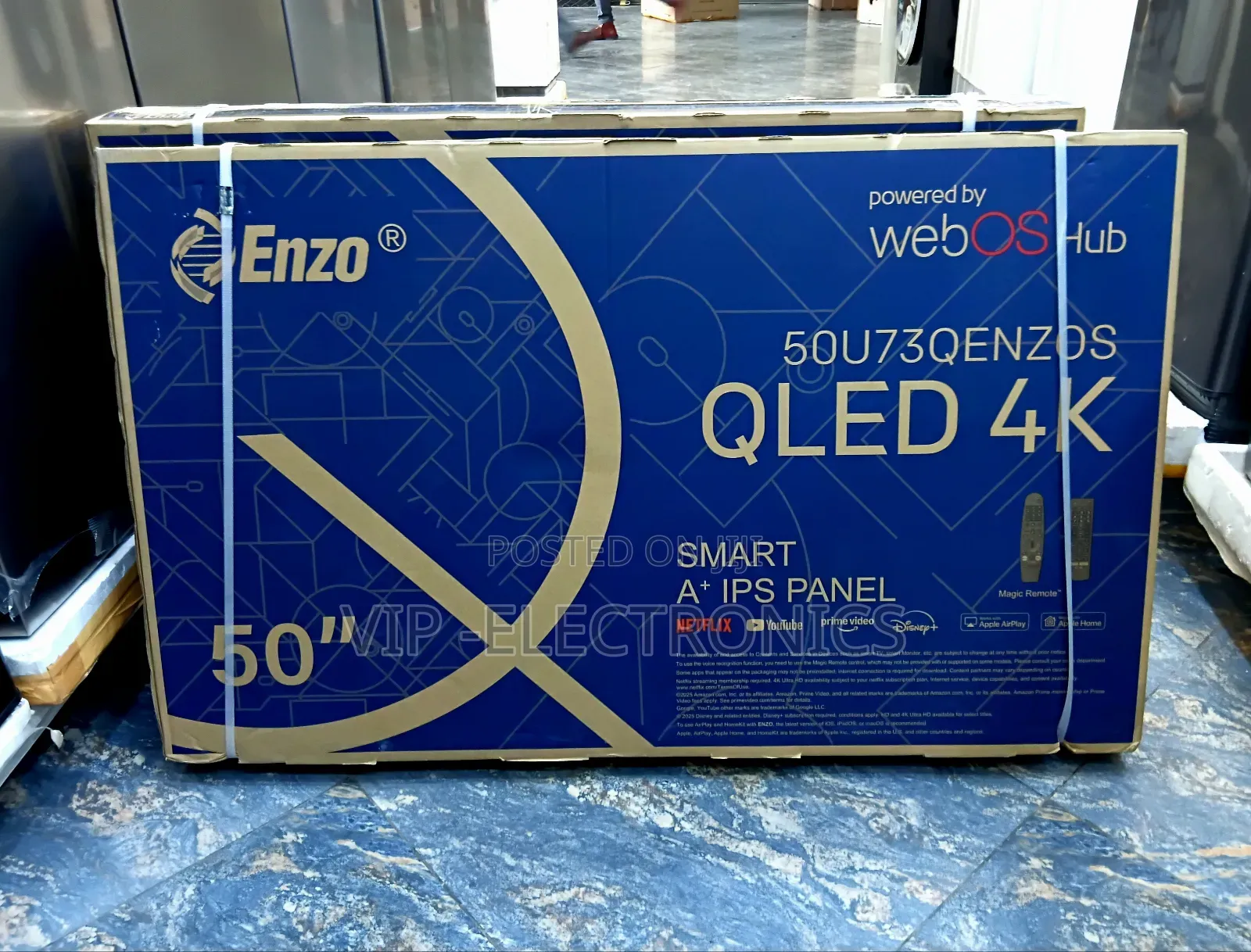 Enzo 50 Tv Qled Smart Tv (50u73qenzos