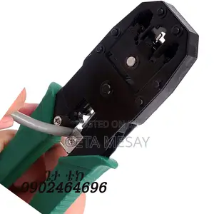 Professional Rj45 Network Cable Crimping Tool Tester Kit