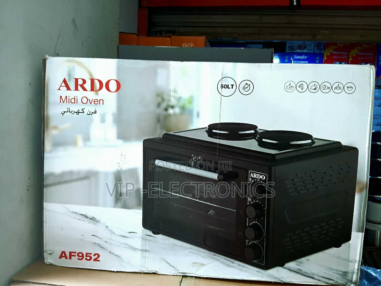 Ardo Mini Oven 50l ​The Ardo Af952 Is a Versatile Tabletop "Midi Oven"