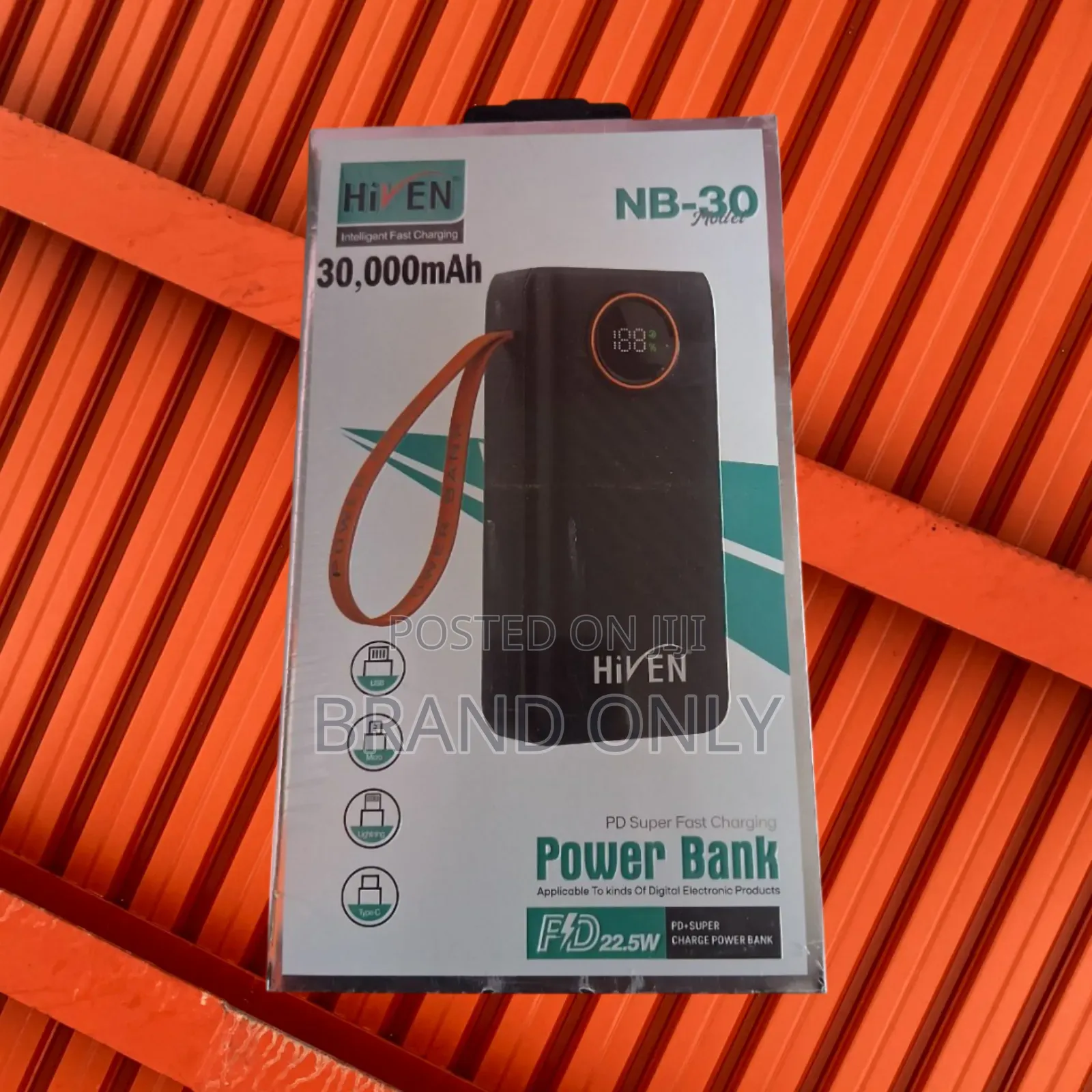 High-Speed Hiven Nb-30 30,000mah Pd Charger