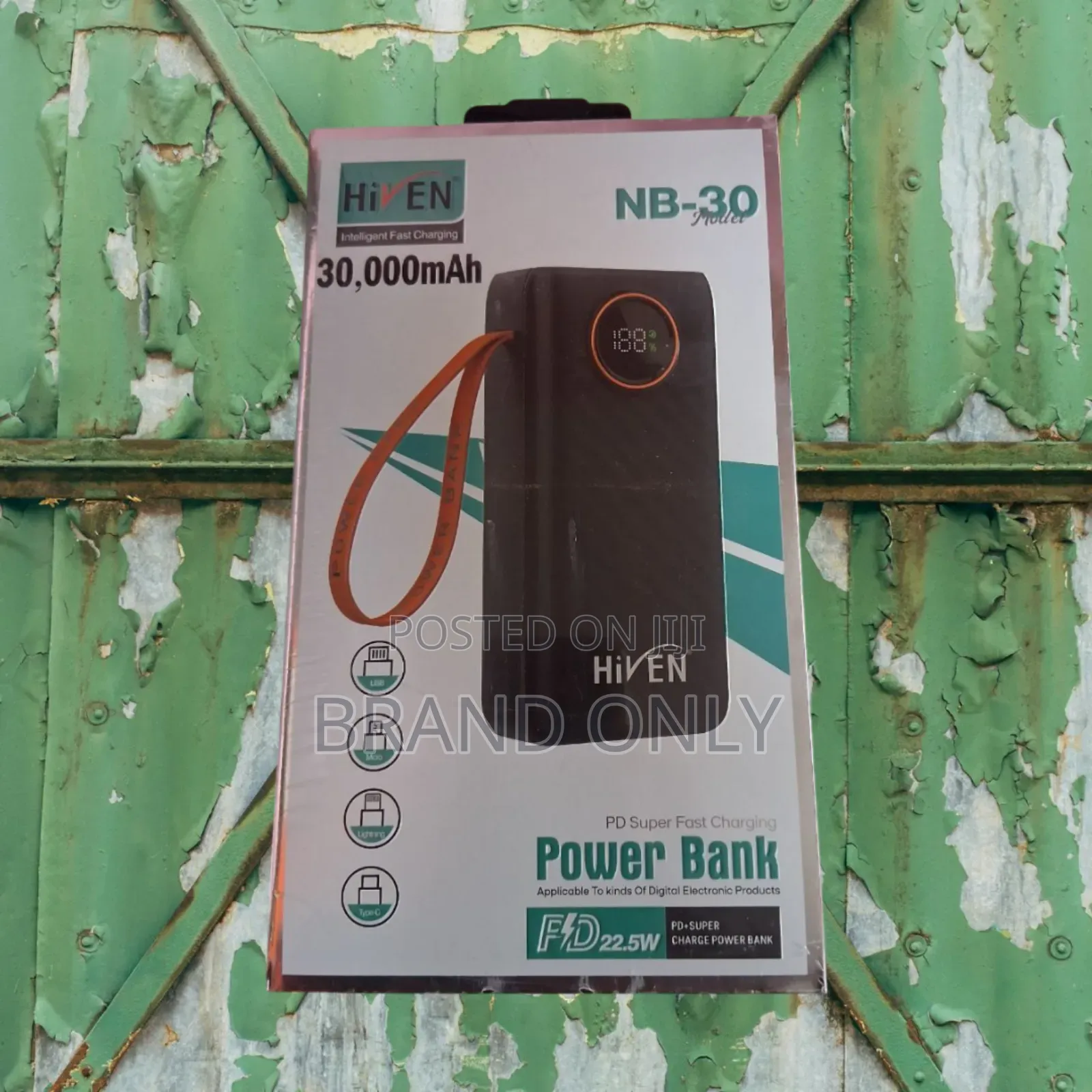 Hiven Nb-30 30,000mah – Perfect for Power Outages