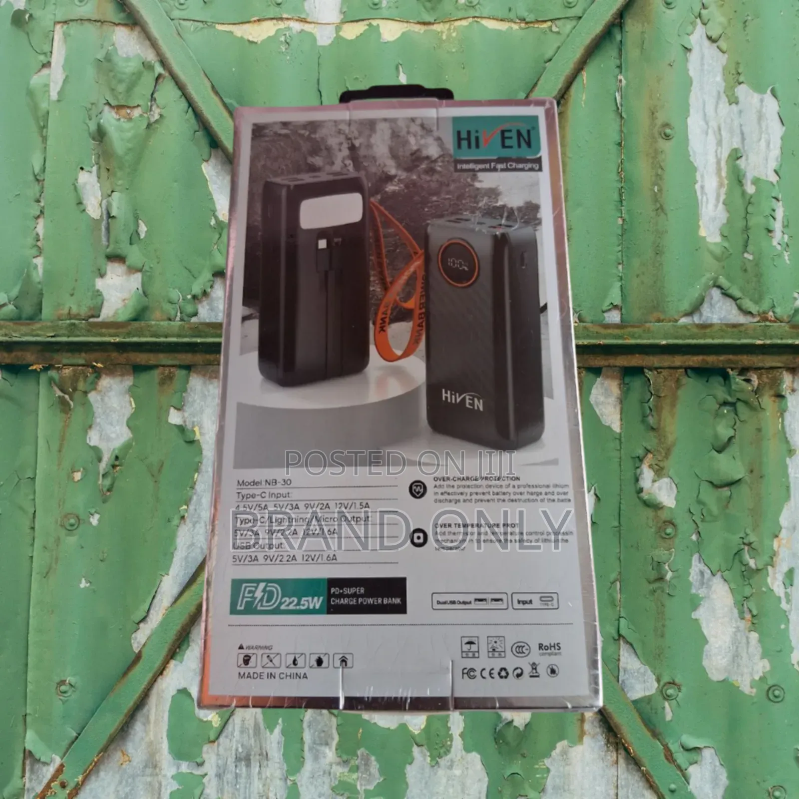 Hiven Nb-30 30,000mah – Perfect for Power Outages