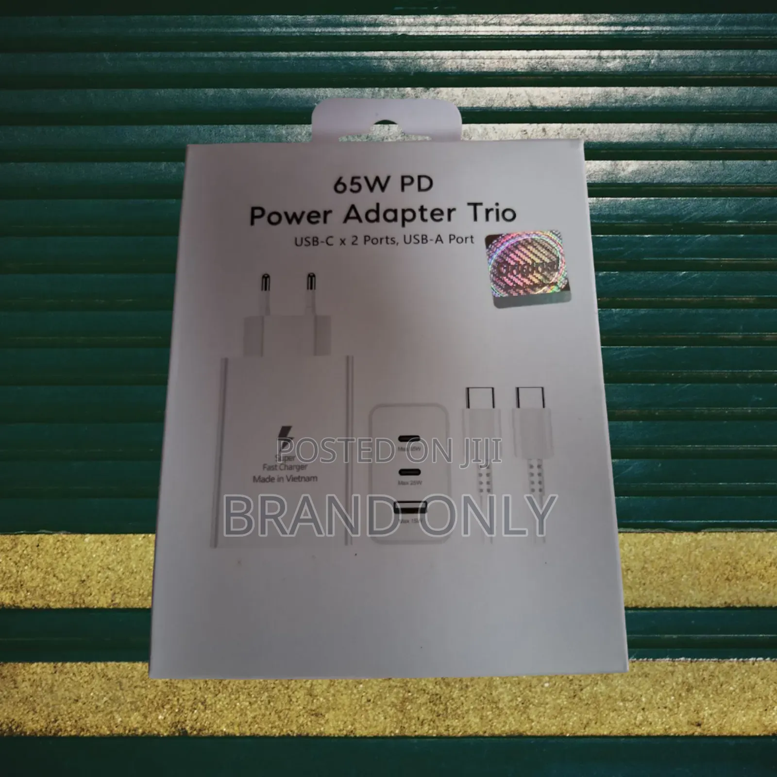 Pro-Level 65w Pd Wall Charger (Trio Port)