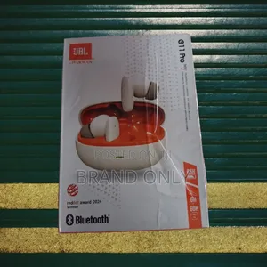 Stylish Orange White JBL G11 Pro Bluetooth Buds
