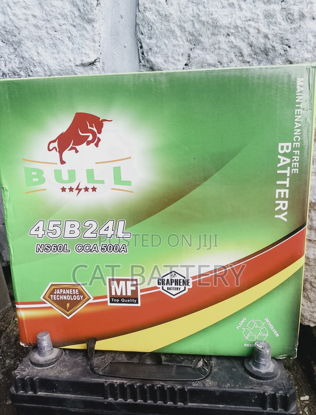 Bull 70ah Car Battery