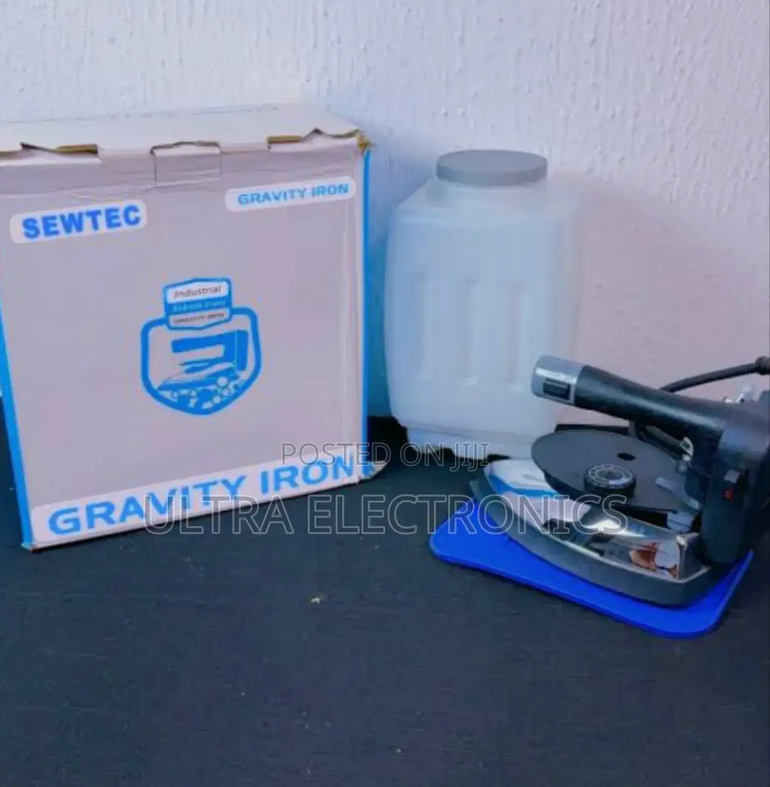 Steam Iron Sewtec Industrial Gravity Steam Iron, Professional Garment