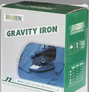 Garment Jinzen Gravity Feed Steam Iron, Model 15-337. It Is Designed
