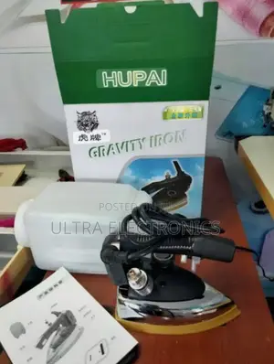 Garment Iron Hupai Gravity Steam Iron, an Industrial-Grade