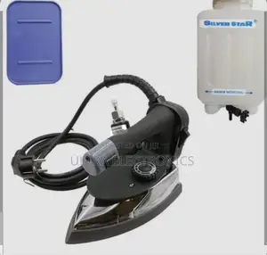 Silver Star Industrial Gravity Feed Steam Iron Kit.Key Features Includ