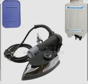 Silver Star Industrial Gravity Feed Steam Iron Kit.Key Features Includ