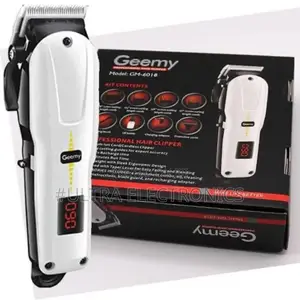 የፀጉር ማሽን Geemy Gm-6008 Professional Rechargeable Hair Clipper. Key