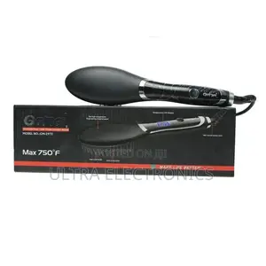 የፀጉር ማበጠሪያ Gemei Professional Hair Straightener Brush, Specifically