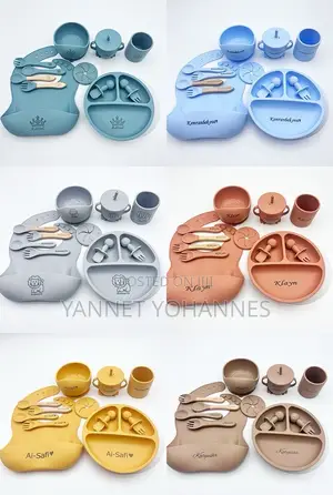 Customized Silicone Baby Feeding Full Set