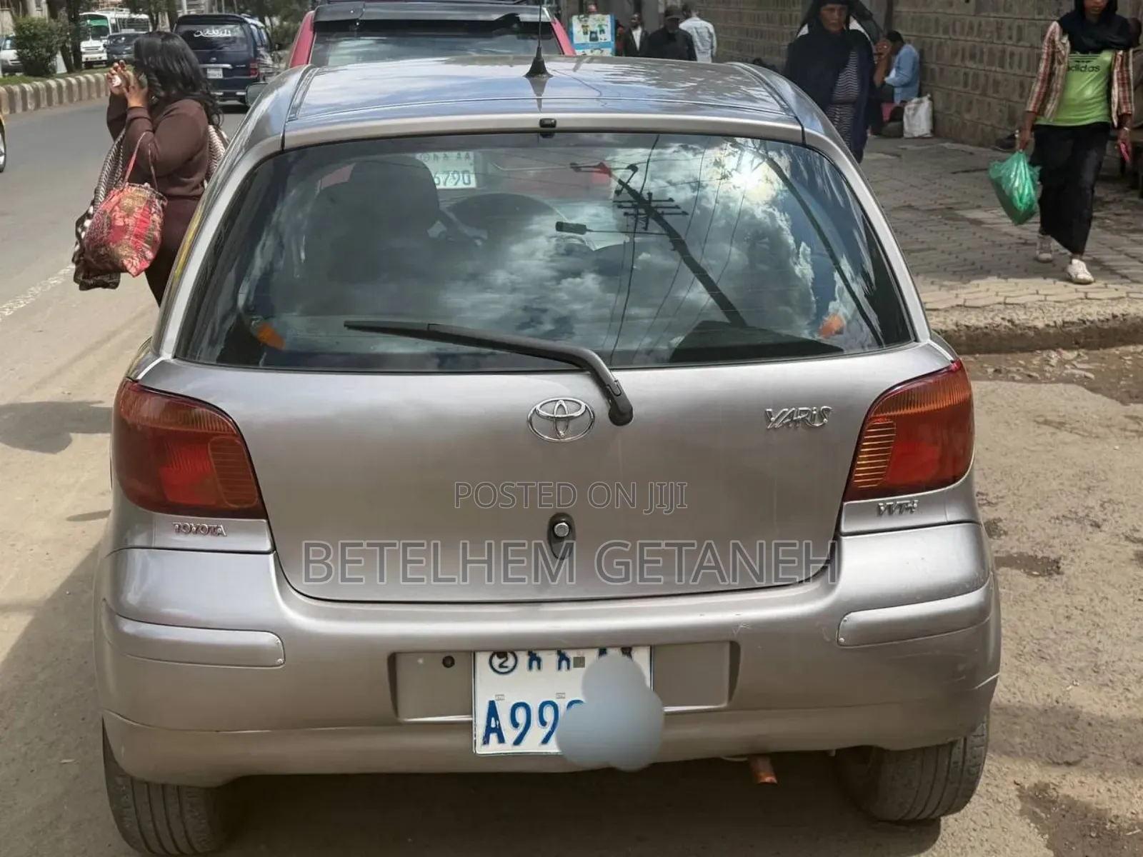 Toyota Yaris 2004 Silver