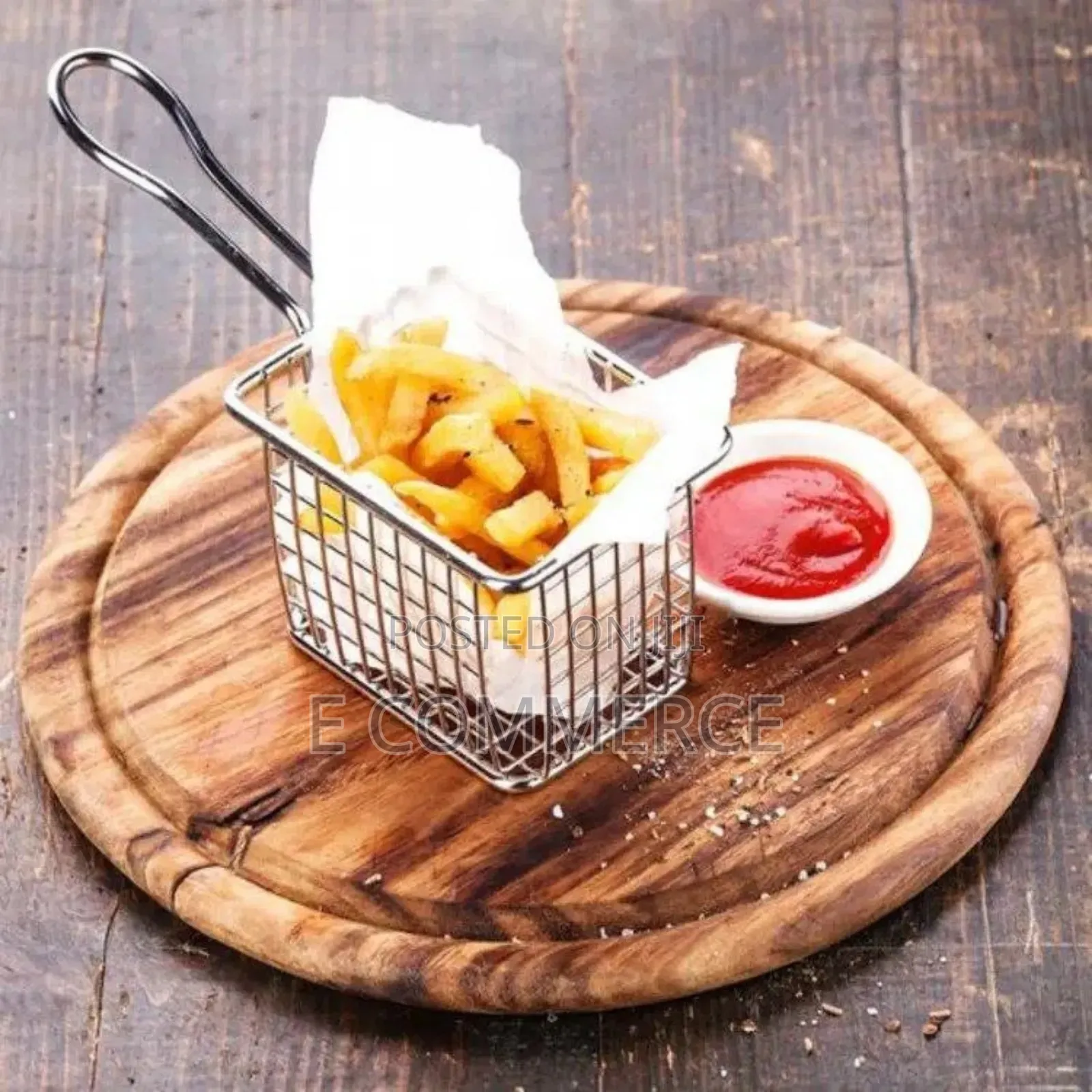 French Fries Stainless Steel Mini Basket