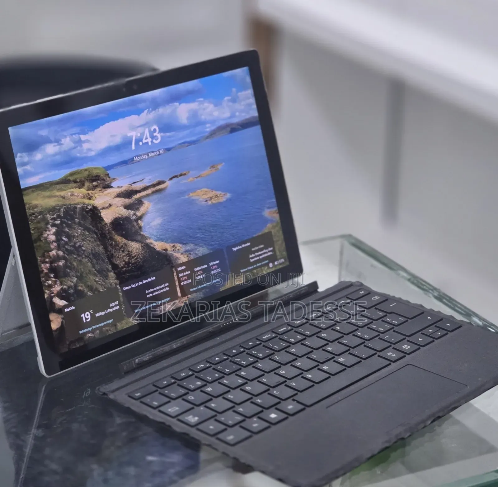 New Laptop Microsoft Surface Pro 4 8GB Intel Core i5 SSD 256GB