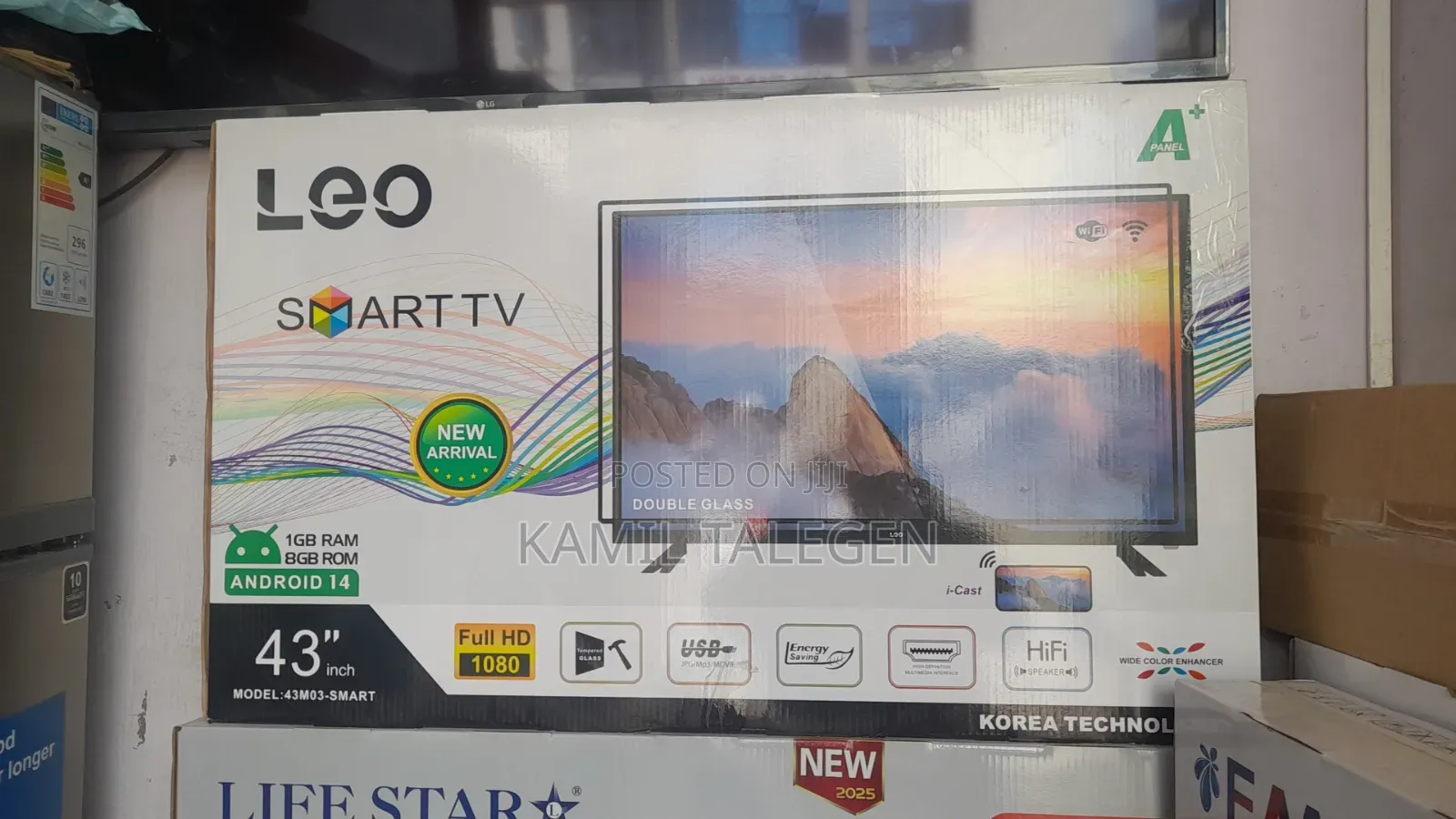 Leo 43"Led Smart Tv