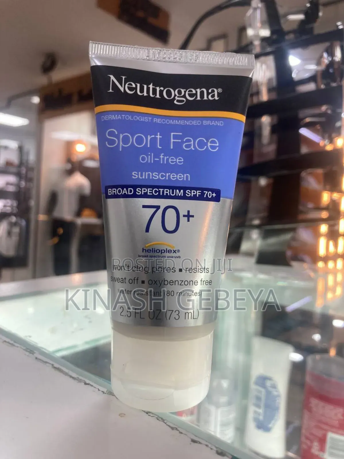 Neutrogena Sport Face Oil Free Sunscreen