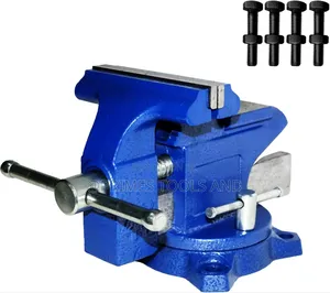 Heavy Duty Bench Vise 360° Swivel Base