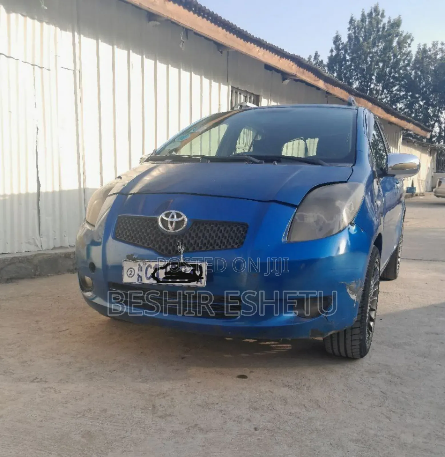 Toyota Yaris 2006 Blue