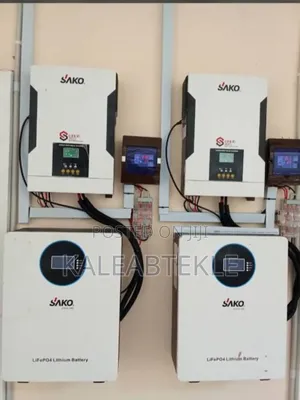 Battery,Inverter and Solar Panel