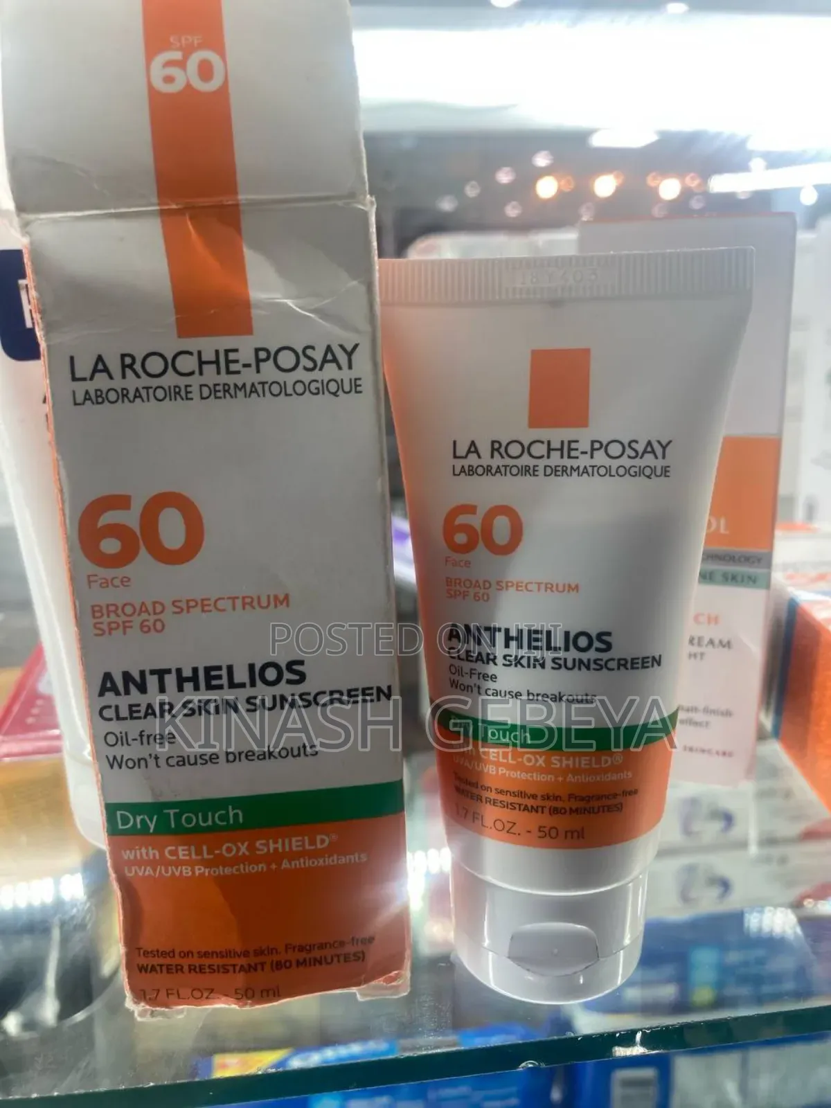 La Roche Posay Anthelios Clear Skin Sunscreen(50ml)