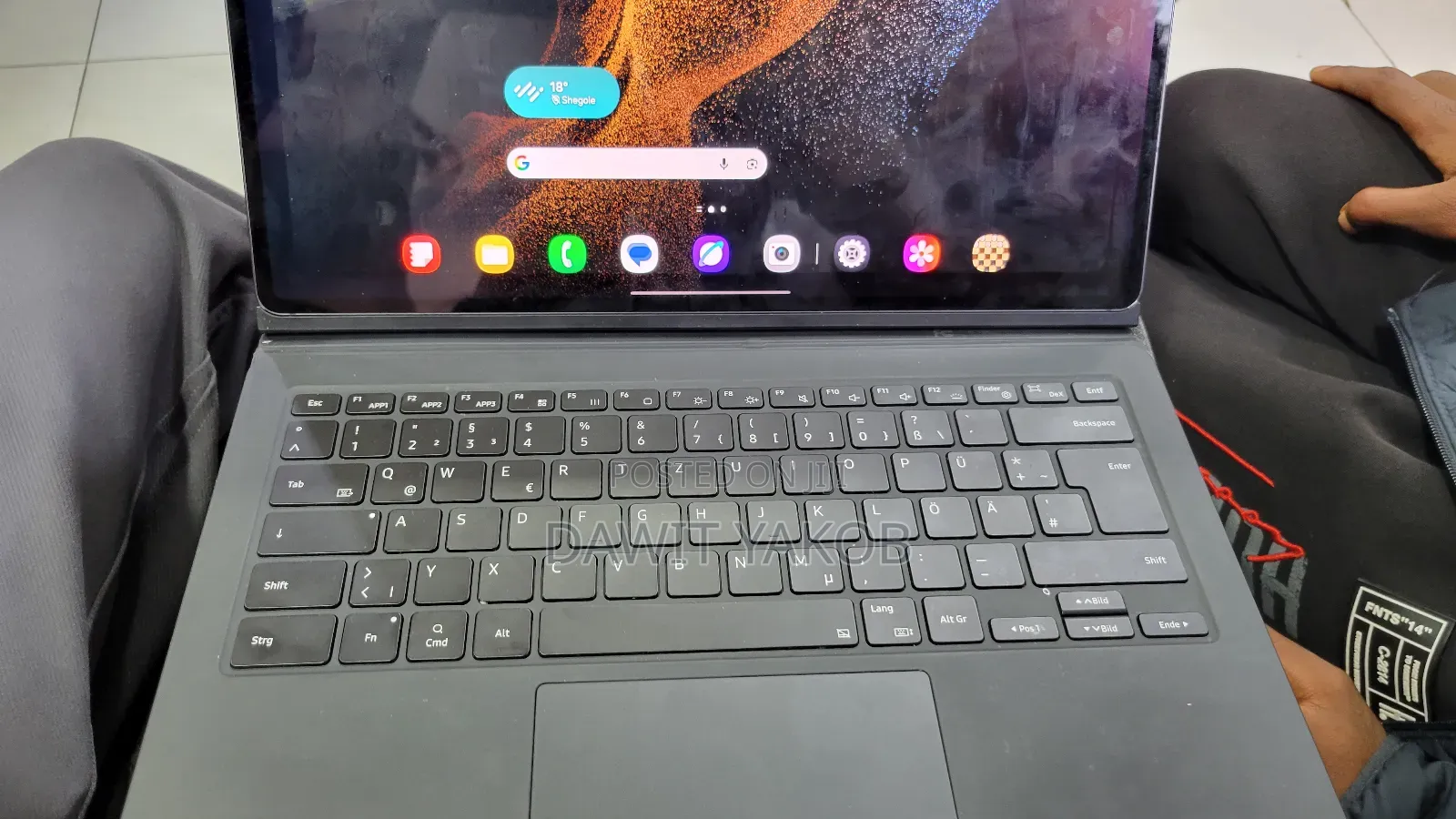 New Samsung Galaxy Tab S8 Ultra 256 GB Blue