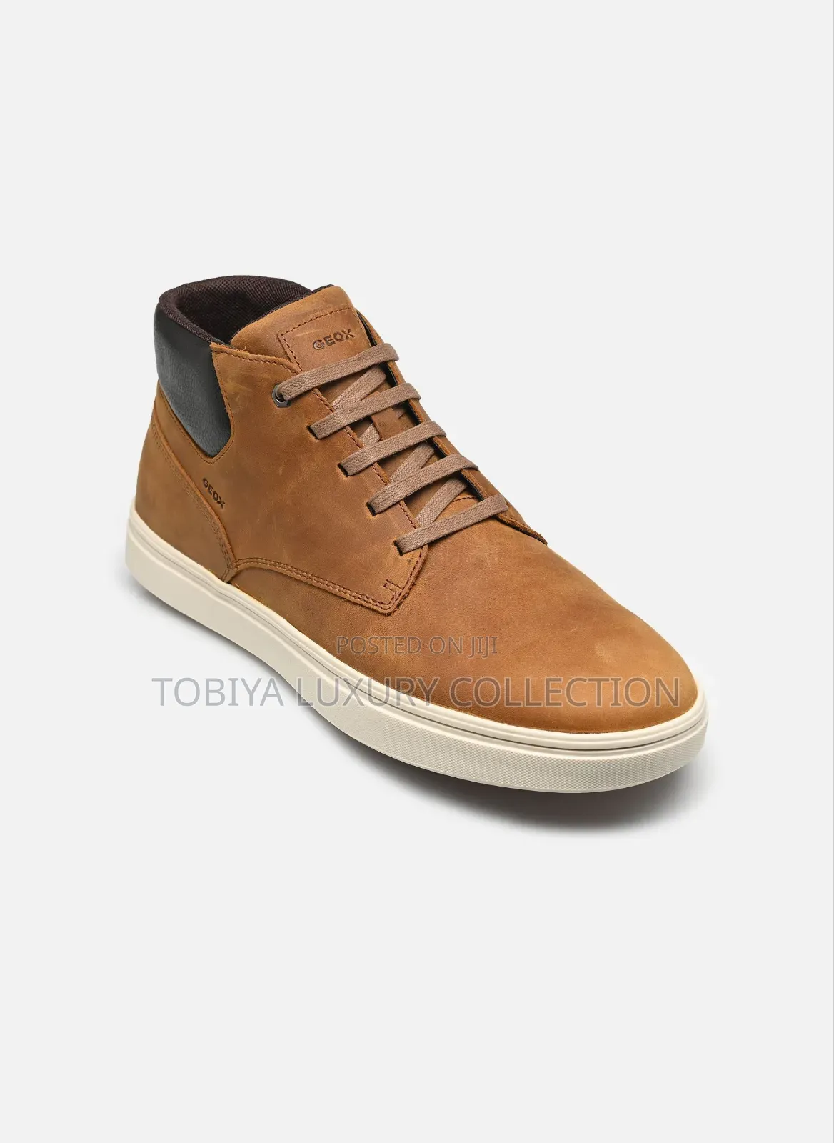Geox Lace-Up Ankle Boots U Baltmoore E Men's Brown