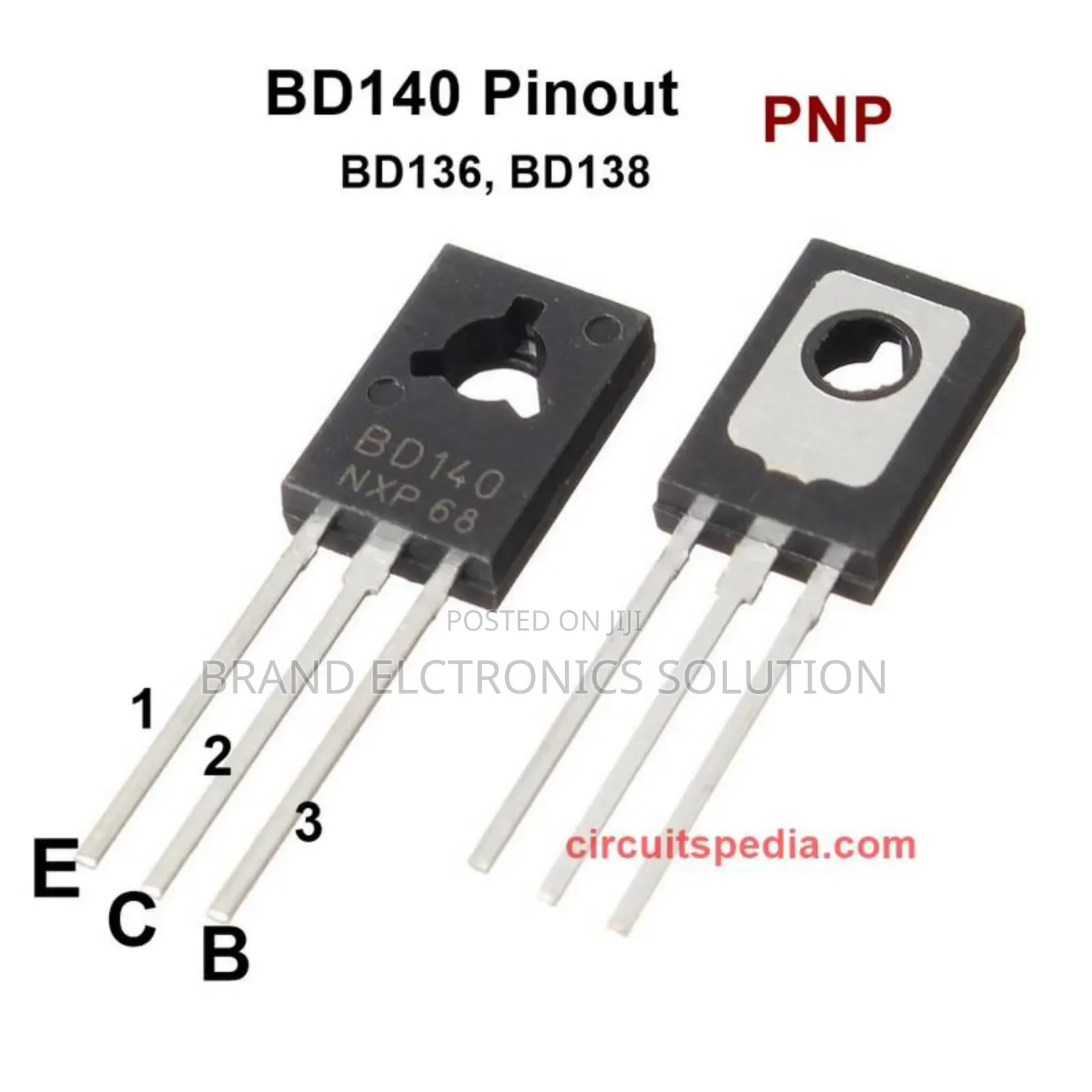 Bd140 PNP Transistors.