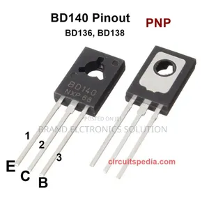 Bd140 PNP Transistors.