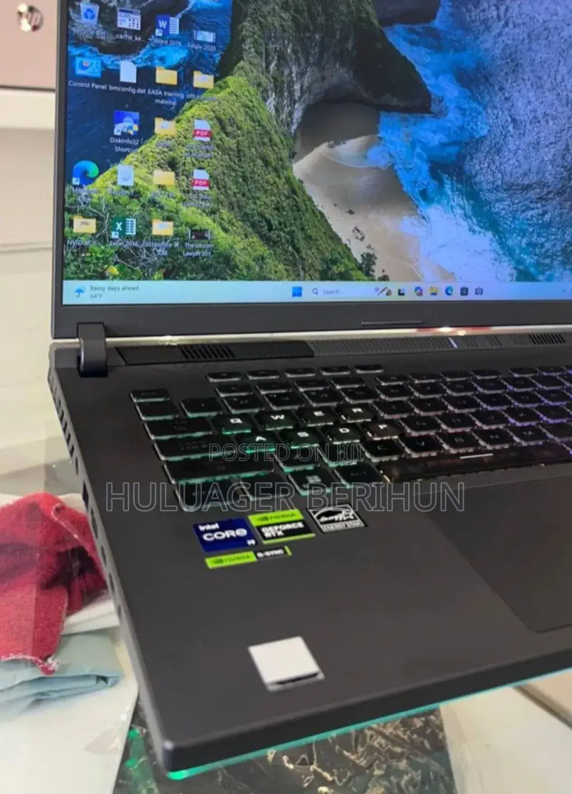 New Laptop Asus ROG Strix G16 G614 16GB Intel Core i9 SSD 1T