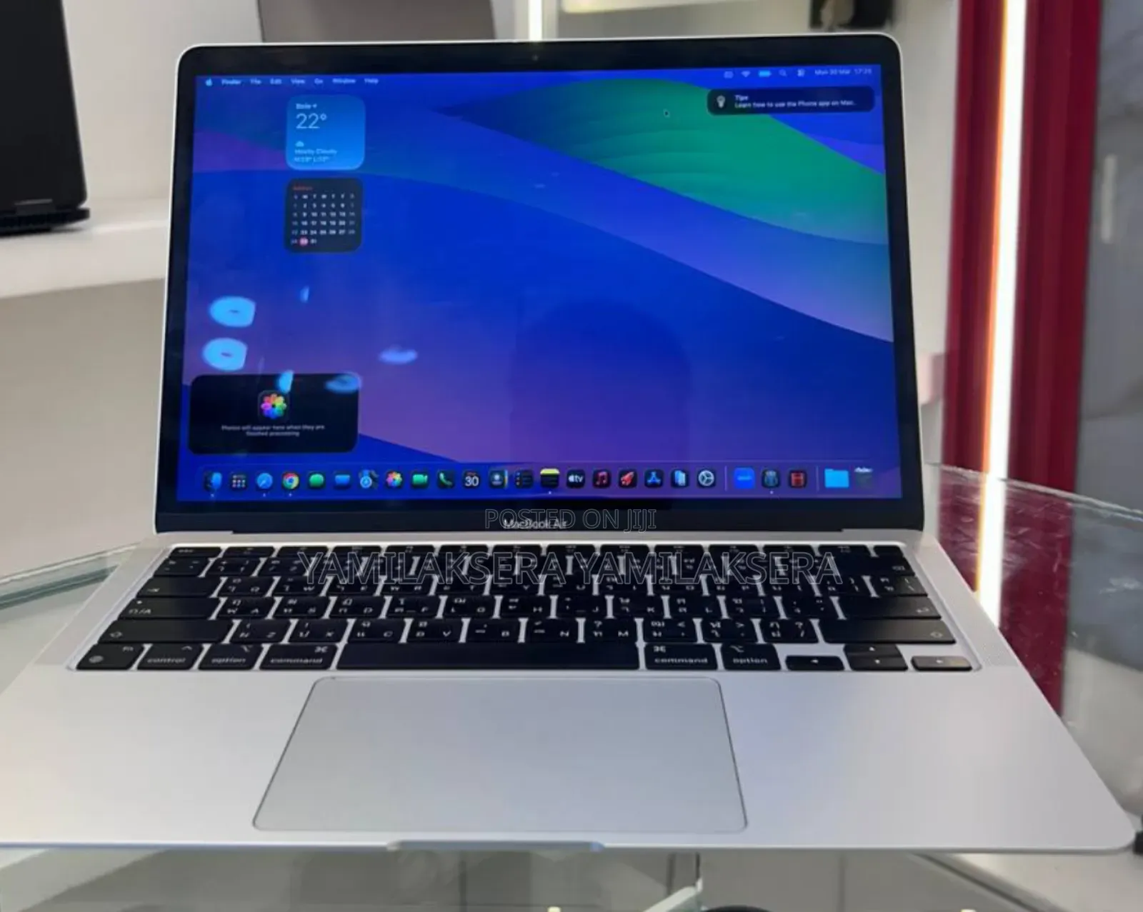 New Laptop Apple MacBook Air 2020 M1 8GB Apple M1 SSD 256GB