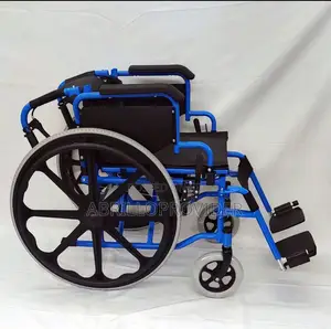 Wheelchair User-Friendly Safe and Secure Foldable Wheelchair for The