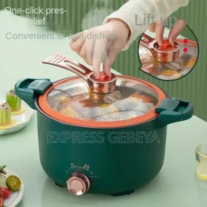 Electric Pressure Mini Pot Steamer በኤሌክትሪክ የሚሰራ ድስት