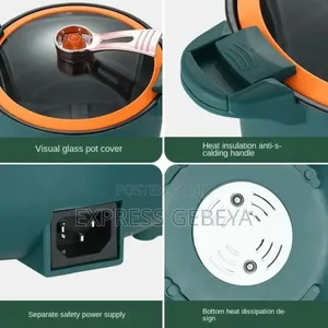 Electric Pressure Mini Pot Steamer በኤሌክትሪክ የሚሰራ ድስት