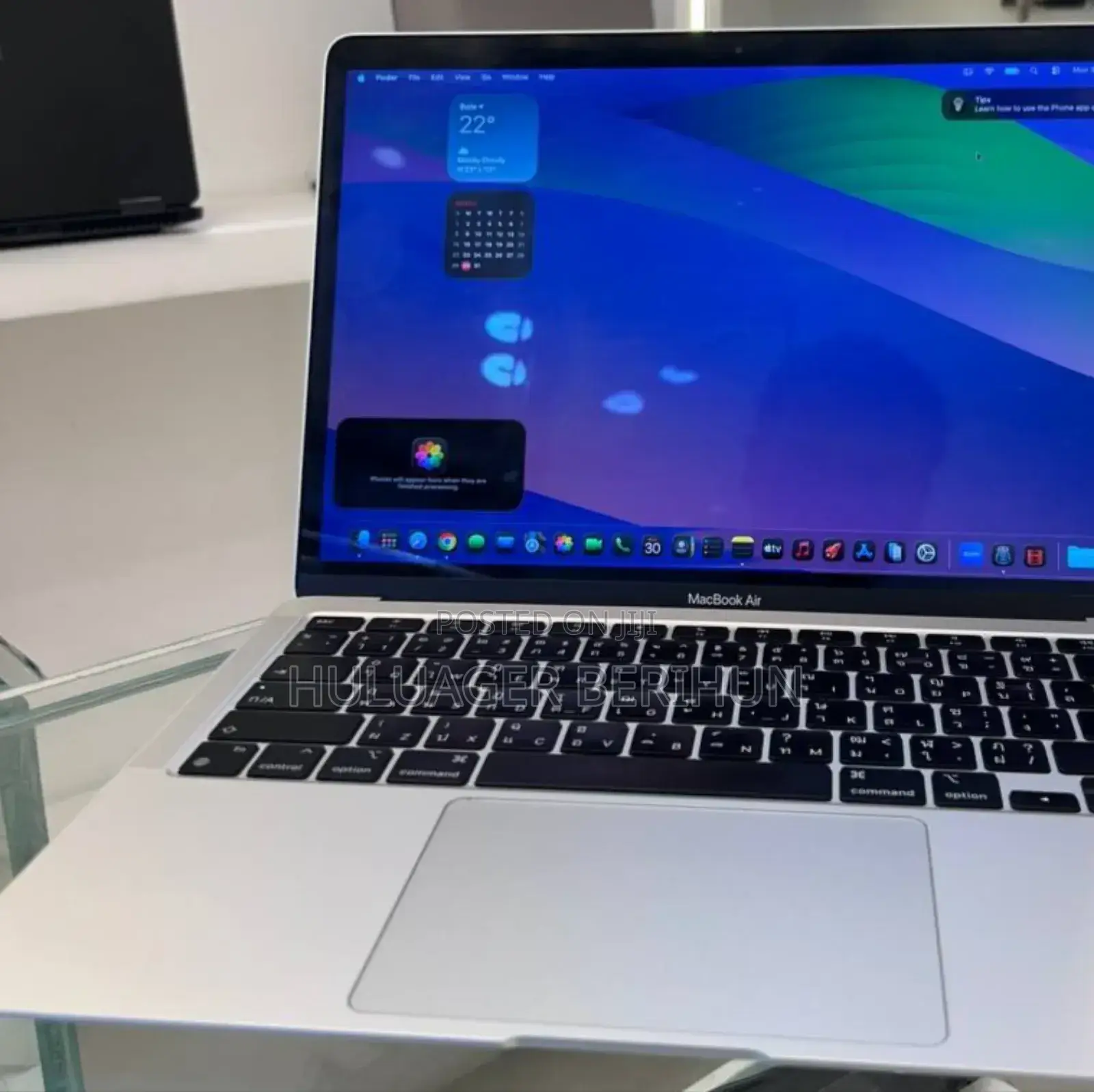 New Laptop Apple MacBook Air 2020 M1 16GB Apple M1 SSD 256GB