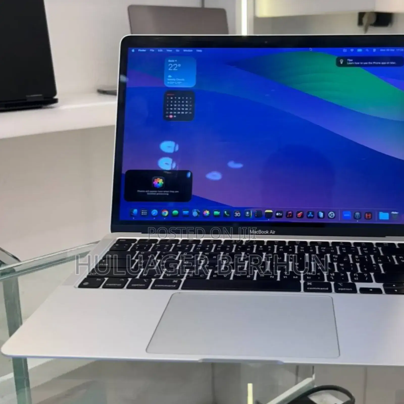 New Laptop Apple MacBook Air 2020 M1 16GB Apple M1 SSD 256GB