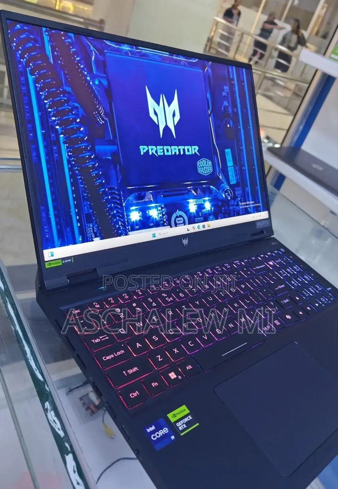 New Laptop Acer Predator Helios Neo 16 16GB Intel Core i9 SSD 1T