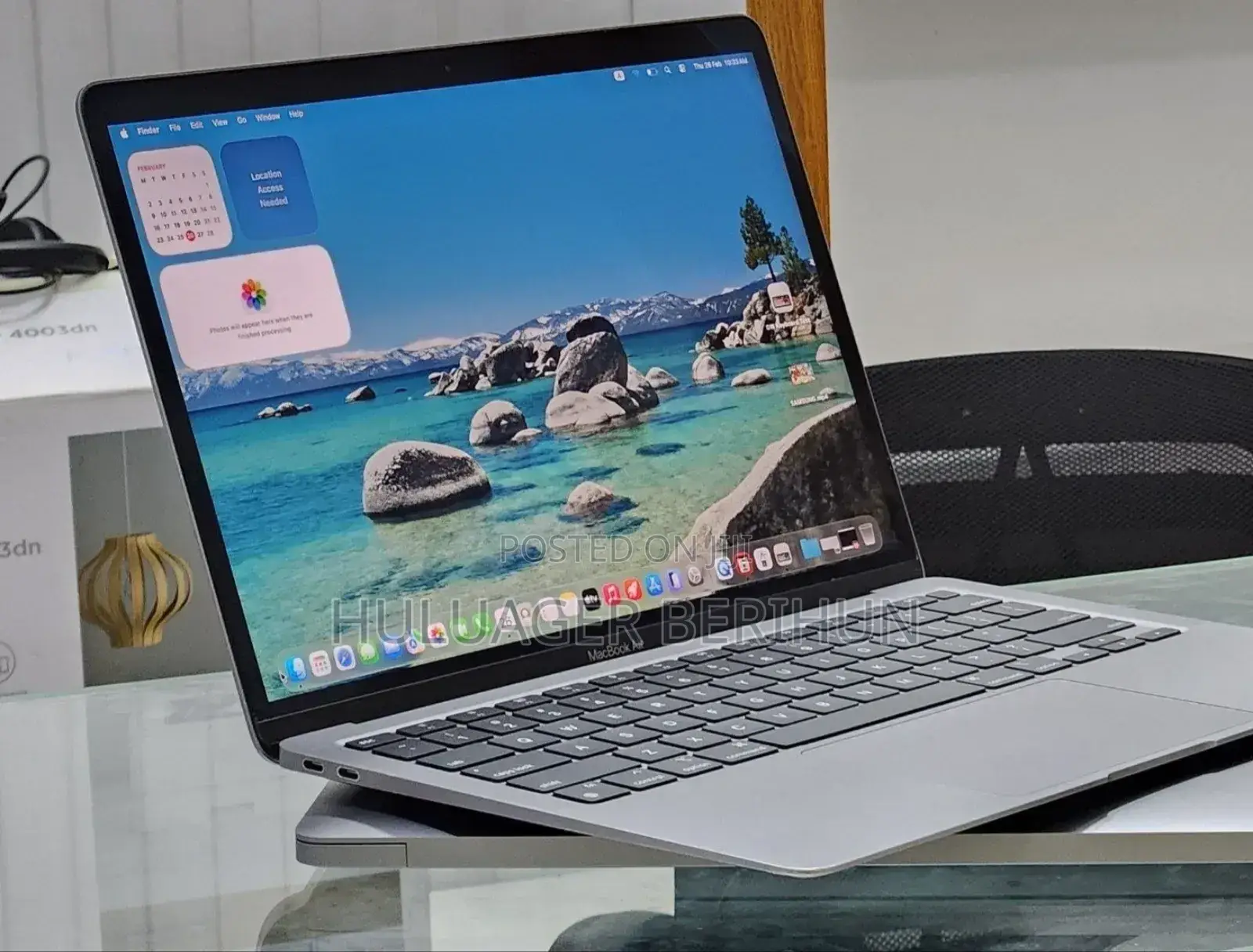 New Laptop Apple MacBook Air 2020 M1 8GB Apple M1 SSD 256GB