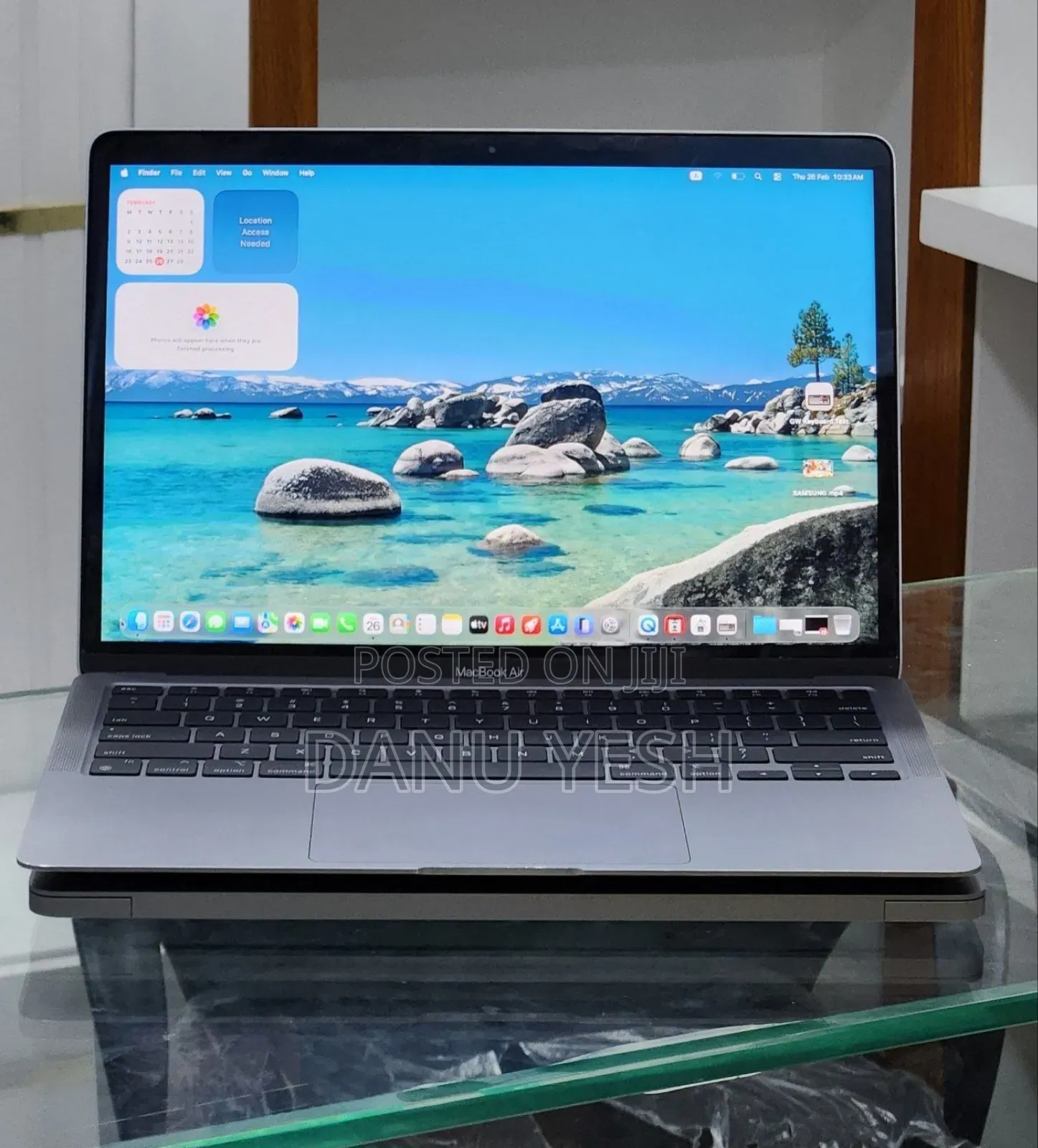 New Laptop Apple MacBook Air 2020 M1 8GB Apple M1 SSD 256GB