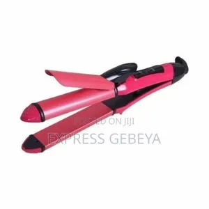 2in1 Hair Straightener Curler