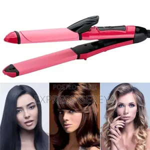 2in1 Hair Straightener Curler