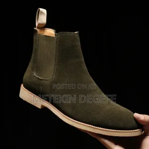 Men,S Leather Boots Shoes