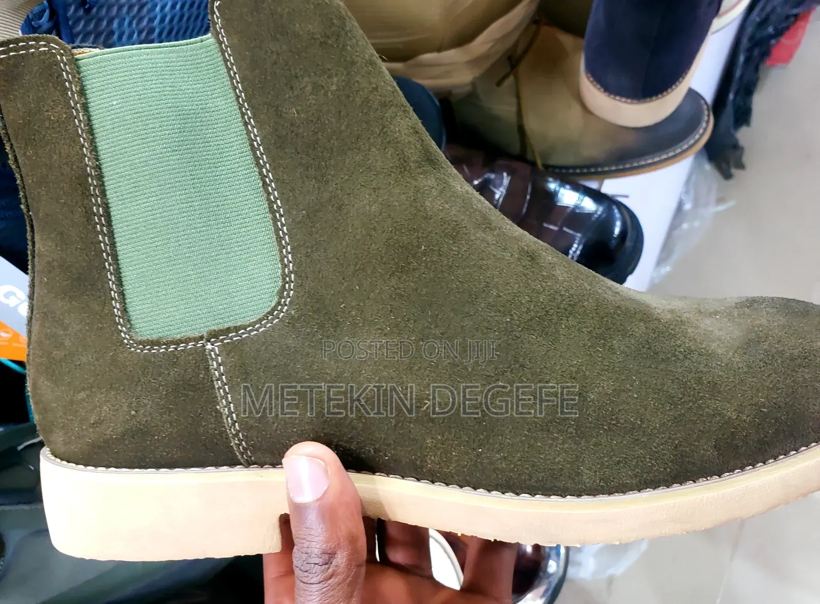 Men,S Leather Boots Shoes