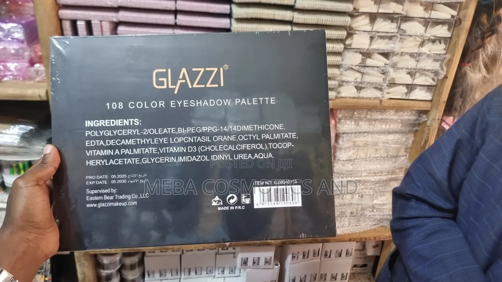 Glazzi 108 Eye Shadow Plate